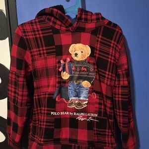 Polo by Ralph Lauren Kids Red Checkered Hoodie